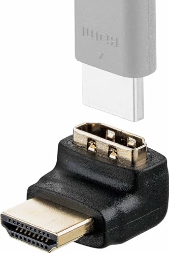Amazon | サンワダイレクト HDMI L字コネクタ 上向き 4K/60Hz ARC対応